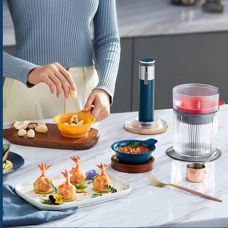 Multifunctional Electric Grinder With 4 Bowl