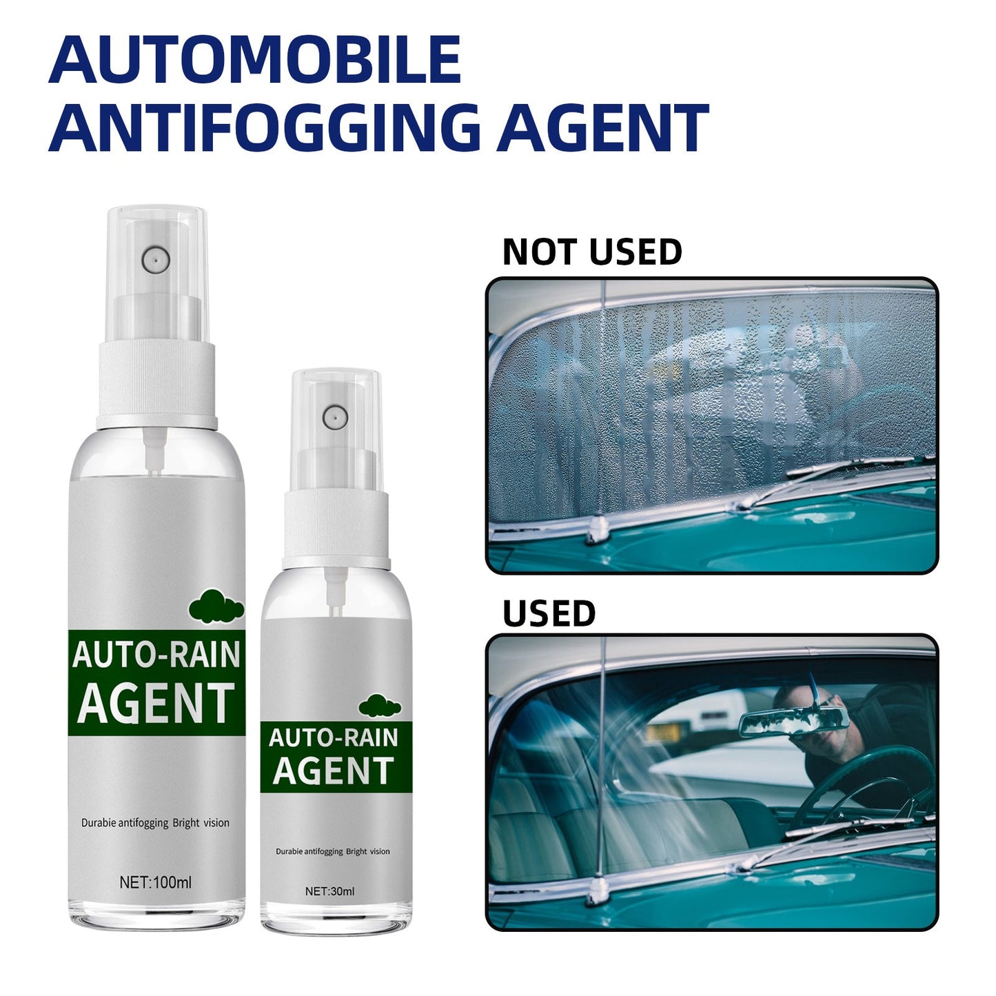 ❄️Winter Specials:🎁Buy 3 set free 2 ✨set-Car Glass Anti-fog Rainproof Agent