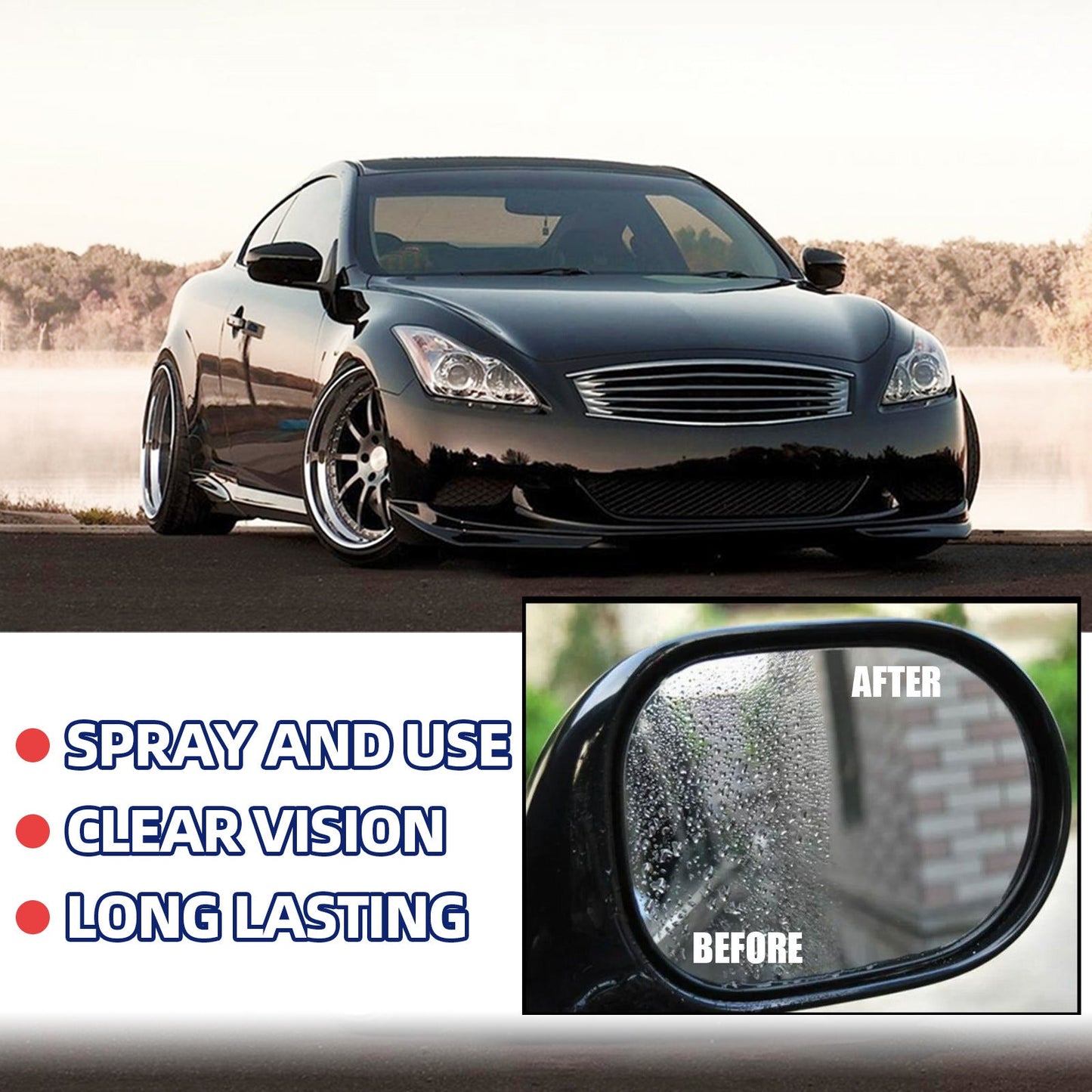 ❄️Winter Specials:🎁Buy 3 set free 2 ✨set-Car Glass Anti-fog Rainproof Agent
