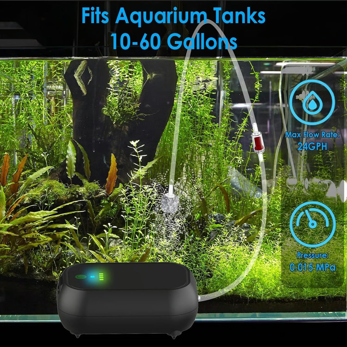 🎁Last Day Promotion 49% OFF🔥Aquarium Air Pump Rechargeable Aerator for Bait Bucket