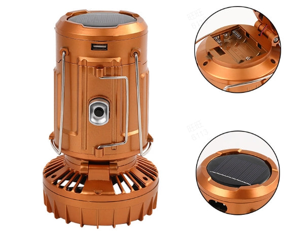🔥🎁Hot Sale 49% OFF🎁 🔥Portable LED Camping Lantern With Fan