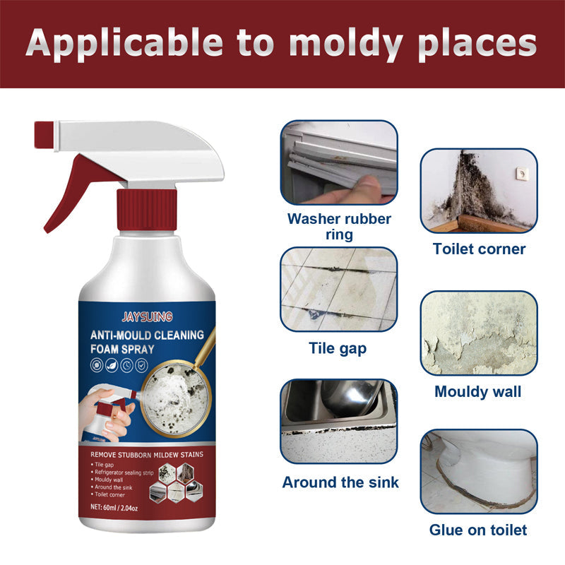 Mildew Cleaner Foam Spray