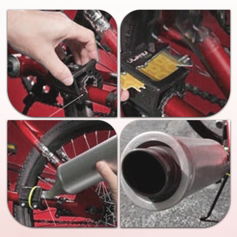 🔥50% OFF🔥Bicycle Exhaust Pipe with Turbo Motorcycle Sound Effect