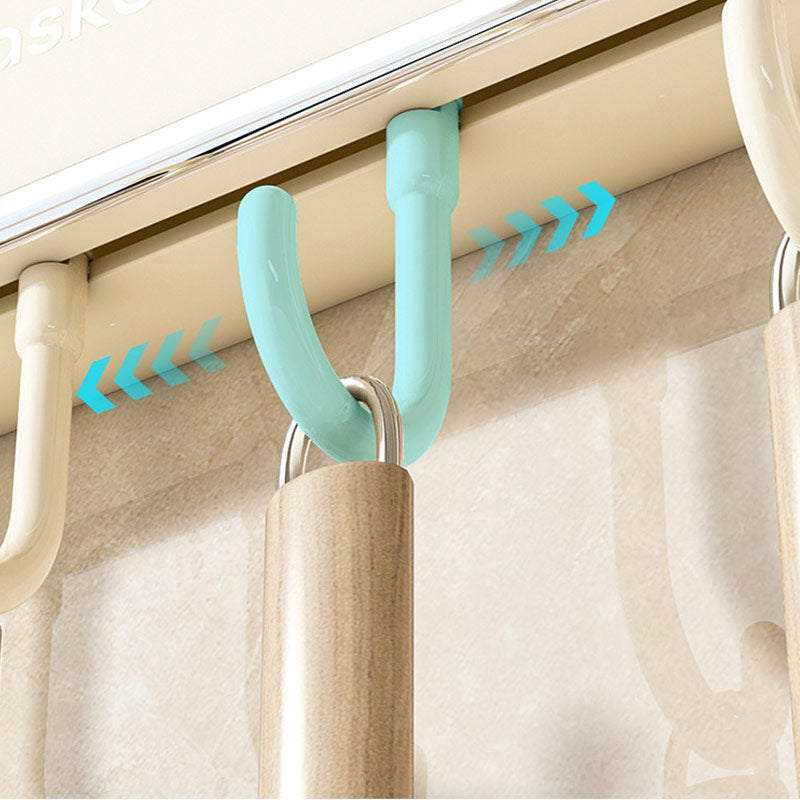 Suction Cup Kitchen Utensil Wall Hanging Rack