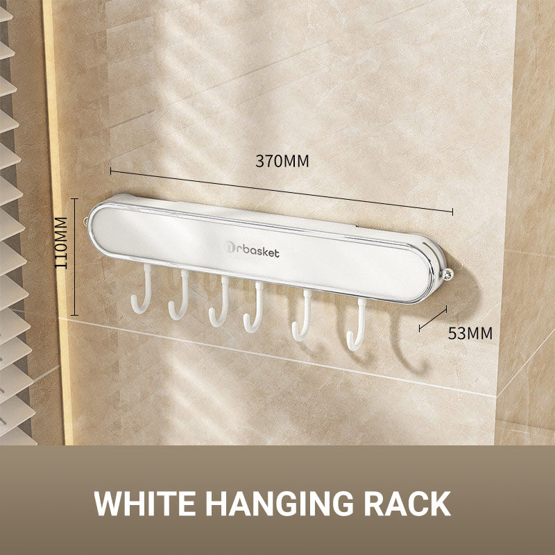 Suction Cup Kitchen Utensil Wall Hanging Rack