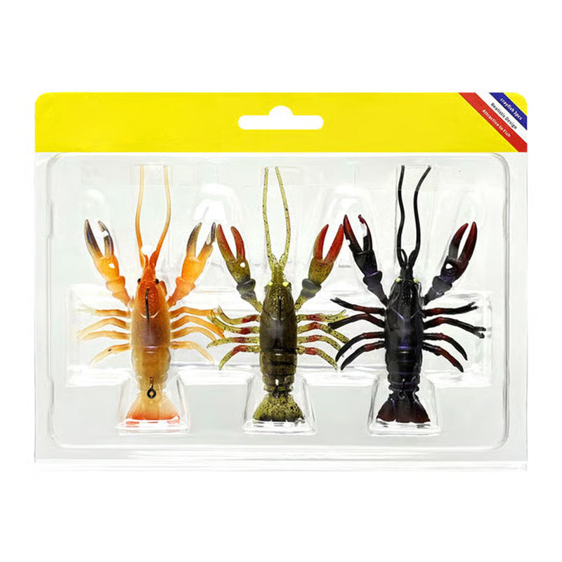 🔥💯Soft Shrimp Swimbait Pre-rigged Fishing Jig Lures