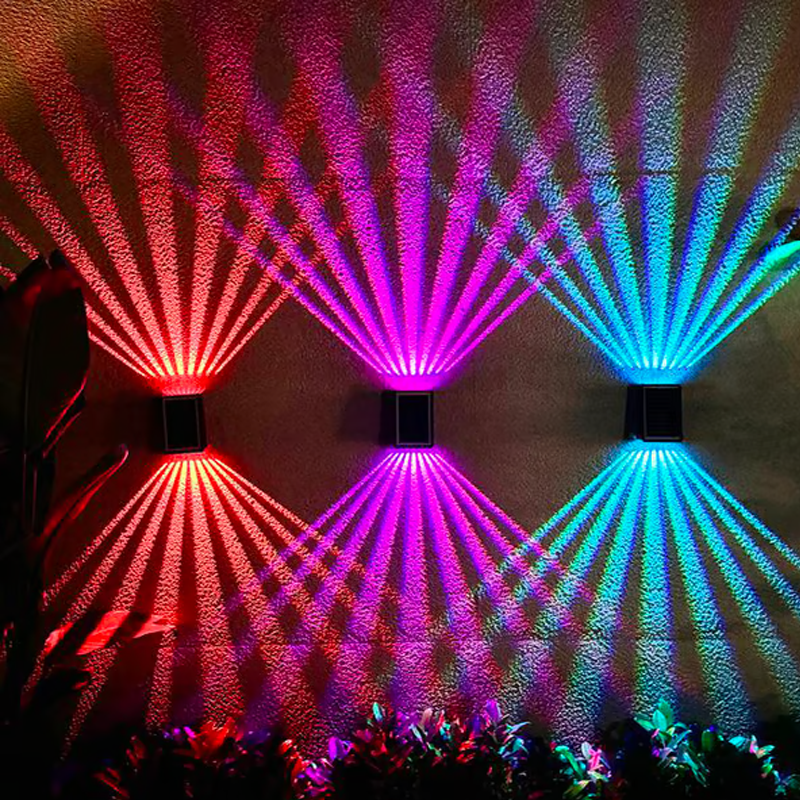 ⏳Time-limited Special⌛ Outdoor Waterproof 4 LED Solar Wall Decorative Spotlight
