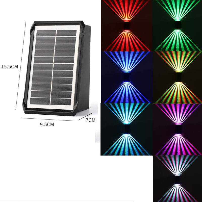 ⏳Time-limited Special⌛ Outdoor Waterproof 4 LED Solar Wall Decorative Spotlight