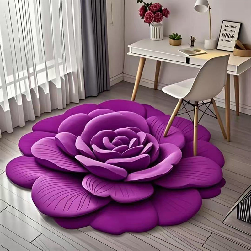 🏠2025 New Product🔥Floral Plush & Diatomaceous Earth Floor Mat