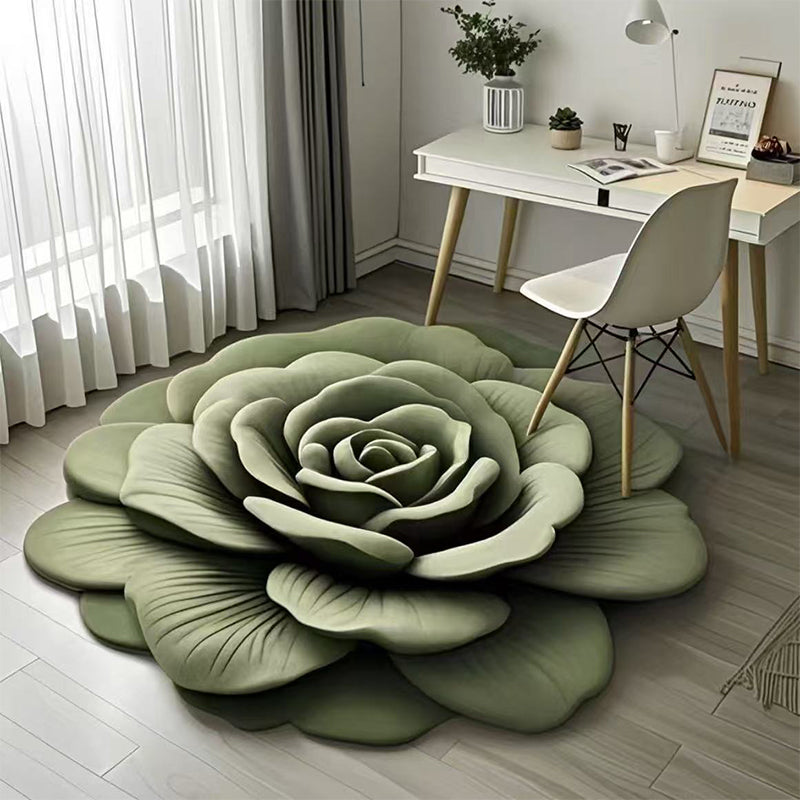 🏠2025 New Product🔥Floral Plush & Diatomaceous Earth Floor Mat