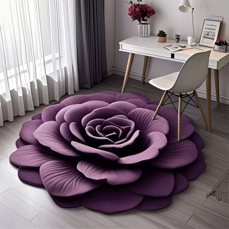 🏠2025 New Product🔥Floral Plush & Diatomaceous Earth Floor Mat