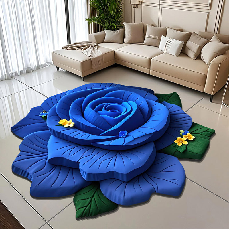 🏠2025 New Product🔥Floral Plush & Diatomaceous Earth Floor Mat