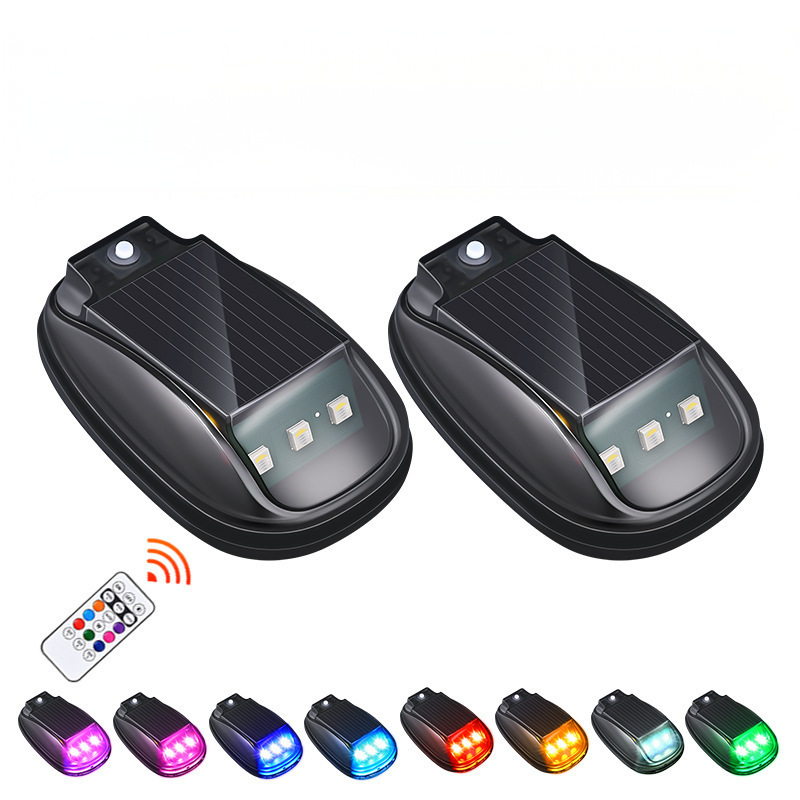 🌞New Arrival 50% off🚘Solar Car Roof Light with Remote | IP68 Waterproof, Easy Install⚡