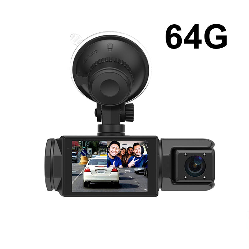 HD 1080p Car Recorder with Reverse Camera(50% OFF)