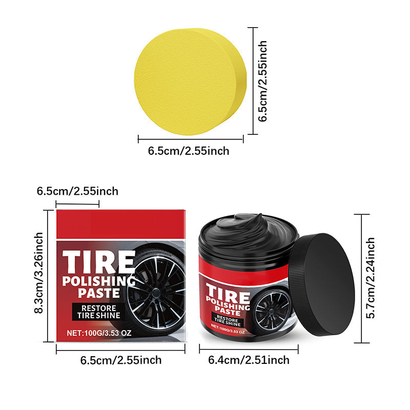đ„2026 Hot Saleđ„Deals-Wheel Shine Balm with Sponge Applicator