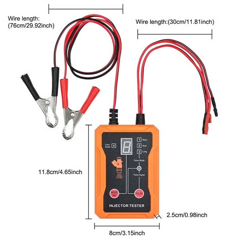 ⏱️ 2026 Hot Sale | Diagnose & Clean in Minutes | 4-Mode Injector Tester 💨
