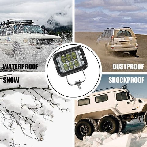 Car Dual Sides LED Dual Color Light