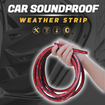 Car Sound Insulation & Noise Reduction Dust-Proof Rubber Seal Strip