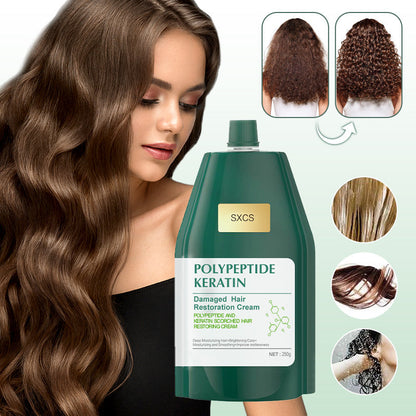 Polypeptide Keratin Hydrating Smoothing Hair Damage Repair Cream