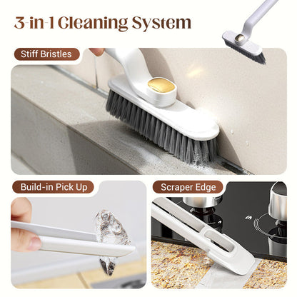 🔥Buy 1 Get 1 Free🎁3-In-1 Multi-Function Rotating Crevice Cleaning Brush