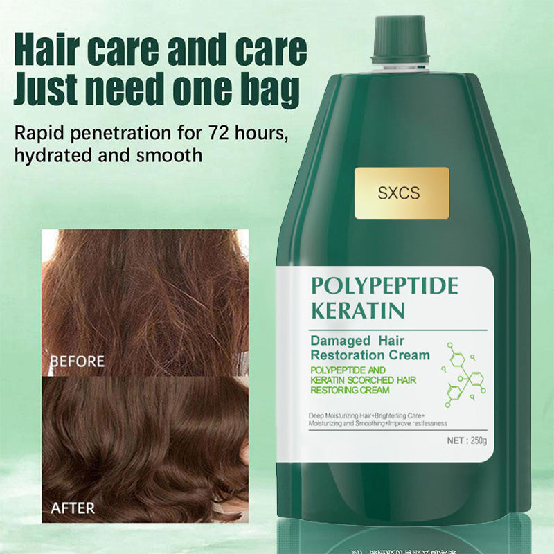 Polypeptide Keratin Hydrating Smoothing Hair Damage Repair Cream