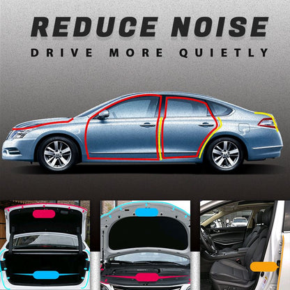 Car Sound Insulation & Noise Reduction Dust-Proof Rubber Seal Strip