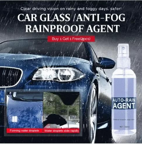 ❄️Winter Specials：🎁Buy 3 set free 2 ✨set-Car Glass Anti-fog Rainproof Agent