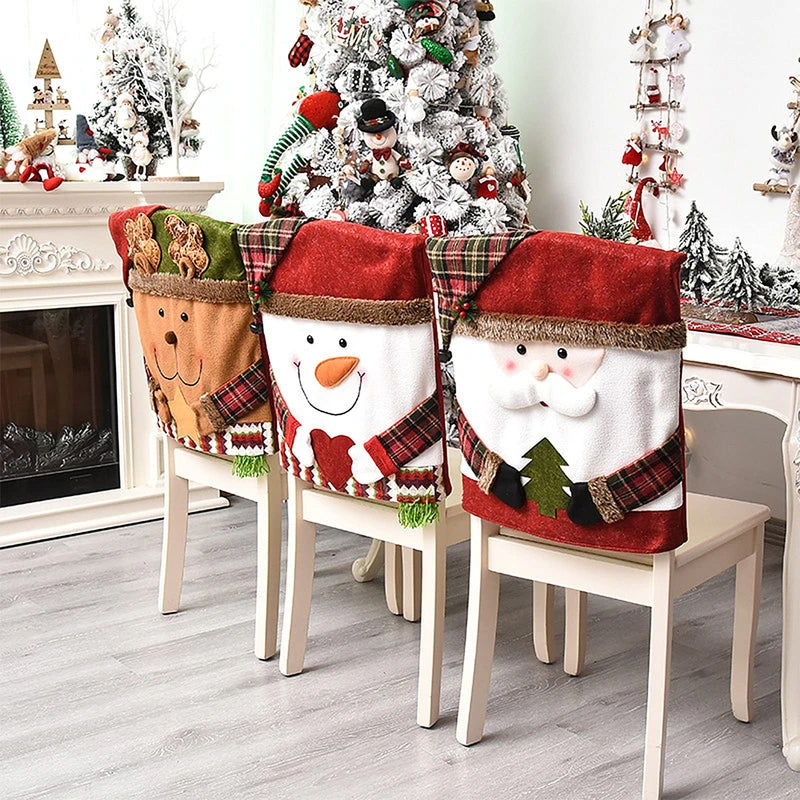 🎅Early Xmas Sales - 50% OFF🎄Christmas Themed Chair Cover