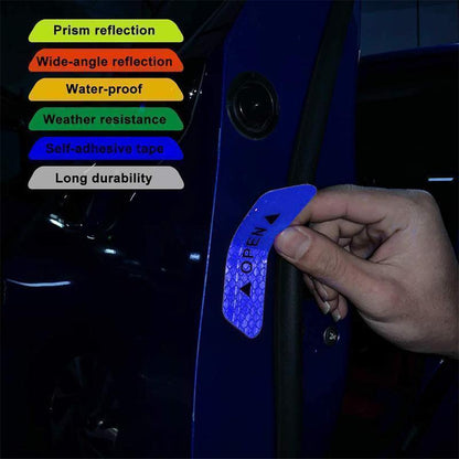 Car Reflective Stickers – Weatherproof & Easy to Apply for Better Night Visibility