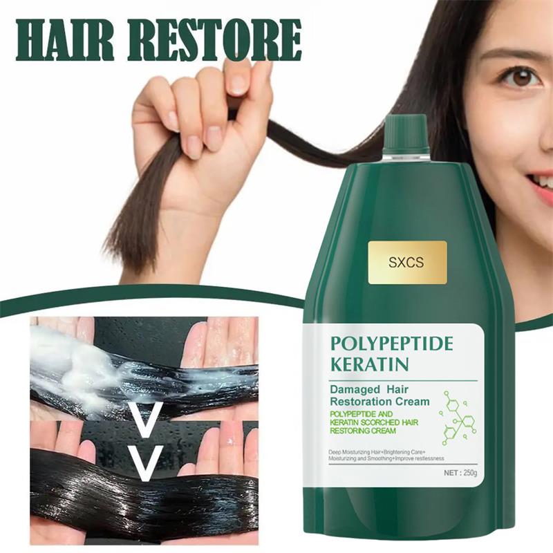 Polypeptide Keratin Hydrating Smoothing Hair Damage Repair Cream