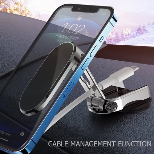 🔥Hot Sale 🔥2024 New Alloy Folding Magnetic Car Phone Holder