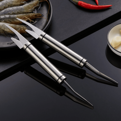 🖤Black Friday Specials:🎁Buy 3 set free 2 🔥5 in 1 multifunctional shrimp line fish maw knife