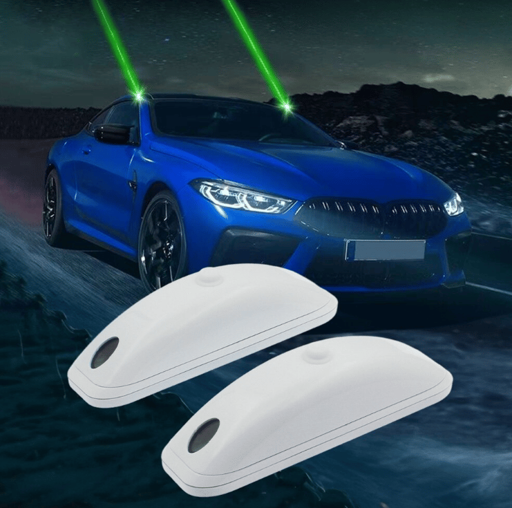 🎉Hot Sale🎉Car Safety Warning Long-range Remote Pilot Laser Light