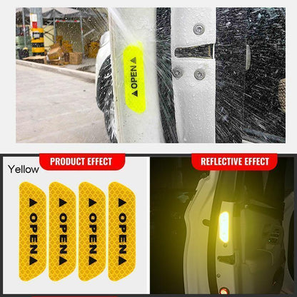 Car Reflective Stickers – Weatherproof & Easy to Apply for Better Night Visibility