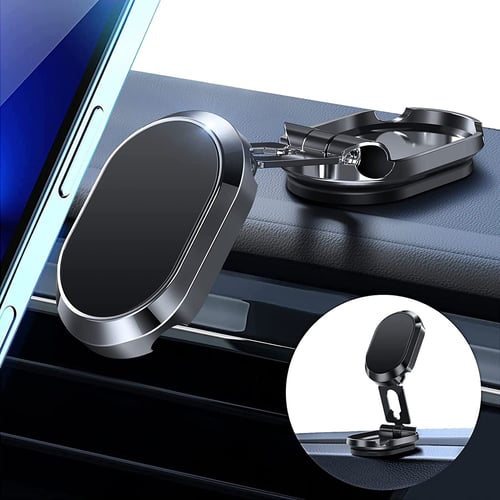 🔥Hot Sale 🔥2024 New Alloy Folding Magnetic Car Phone Holder