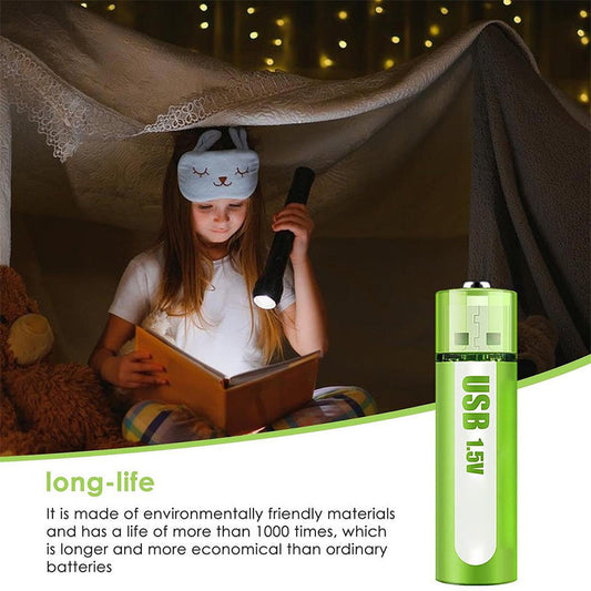 USB Rechargeable Constant Voltage Large Capacity Environmentally Friendly Lithium Battery