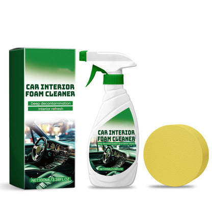 Effective Car Interior Foam Cleaner with Sponge