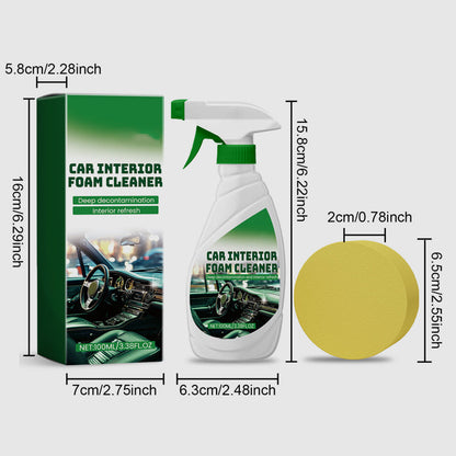 Effective Car Interior Foam Cleaner with Sponge