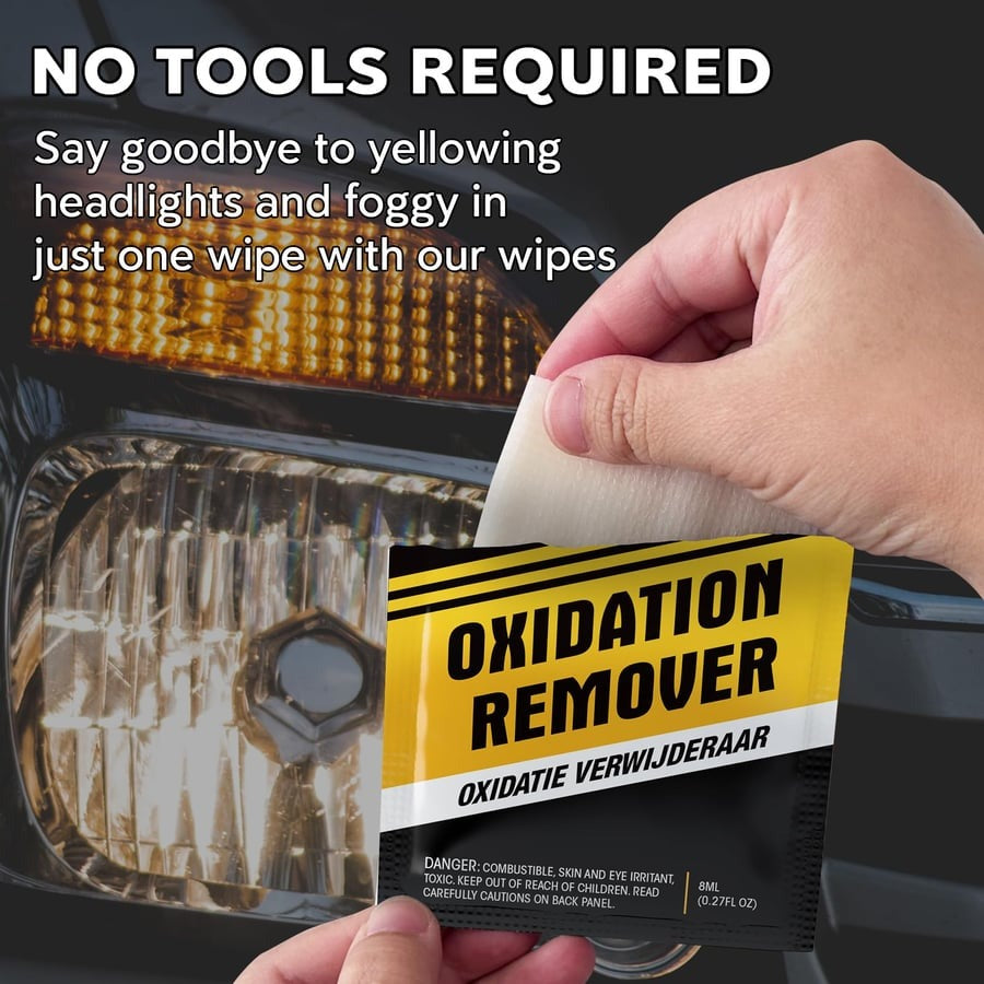 Car Headlight Lens Restoration Kit