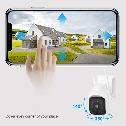 ✈️Free delivery for a limited time✈️Solar Waterproof Night Vision Outdoor Security Camera