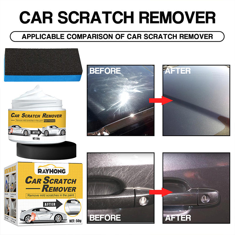 🎉Hot Sale🎉Polishing Compound & Scratch Remover with Sponge