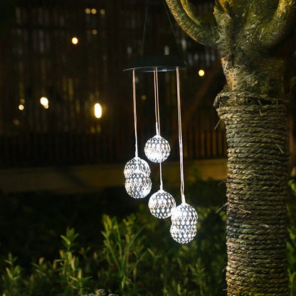 Outdoor Solar Wind Chimes Light