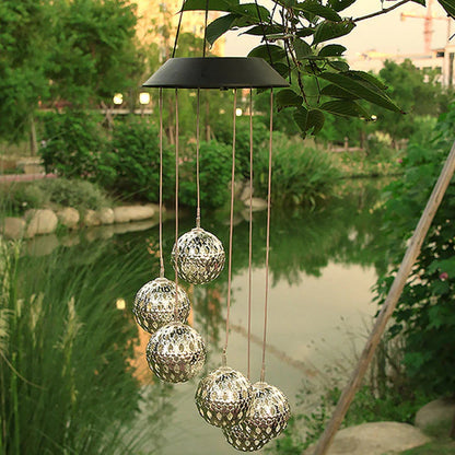 Outdoor Solar Wind Chimes Light