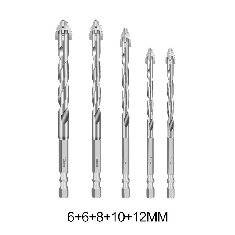 Multifunctional Wear-Resistant Masonry Drill Bit