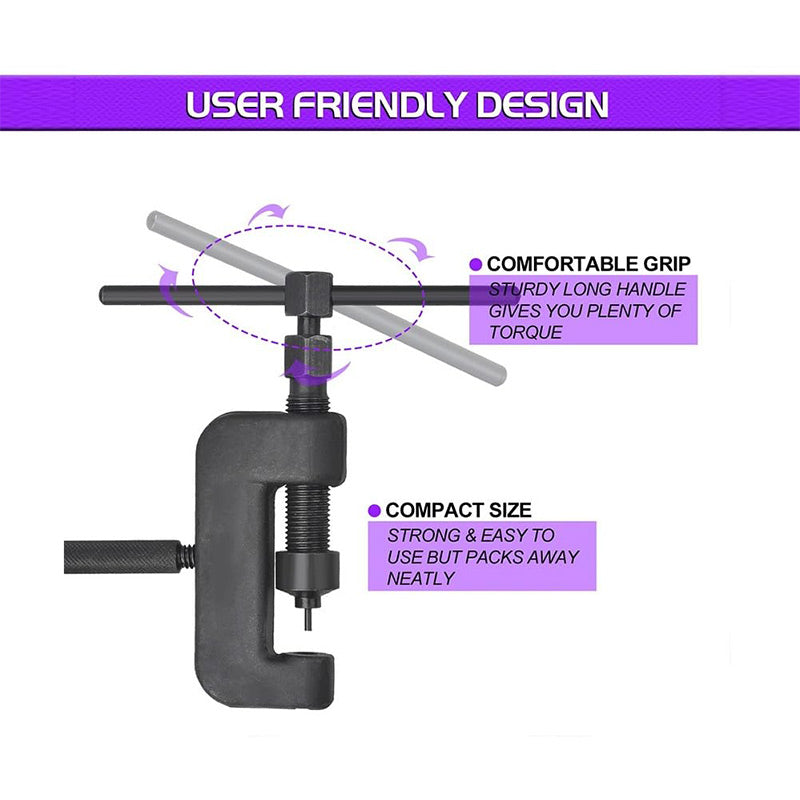 🚲Chain Breaker & Rivet Tool Kit with Storage Box