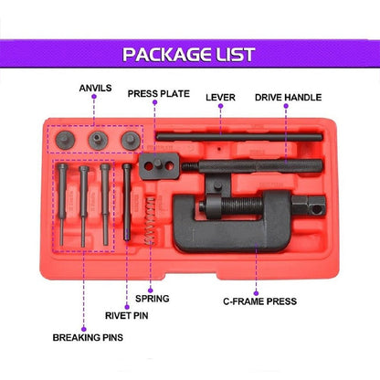 🚲Chain Breaker & Rivet Tool Kit with Storage Box