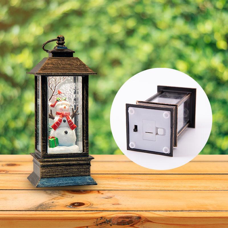 🎄Christmas Promotion 50% OFF🎁Christmas Glowing Interior Water-filled Small Wind Lantern