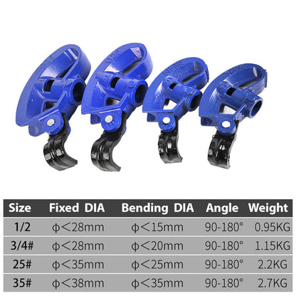 🔥Limited time 50% off hot sale🔥Manual Pipe Bender for 90-180 Degrees