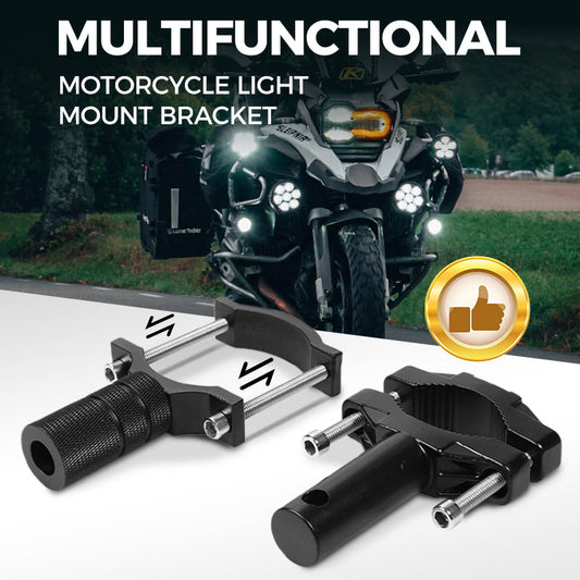 🏍️Universal Motorcycle Light Mounts Brackets Set