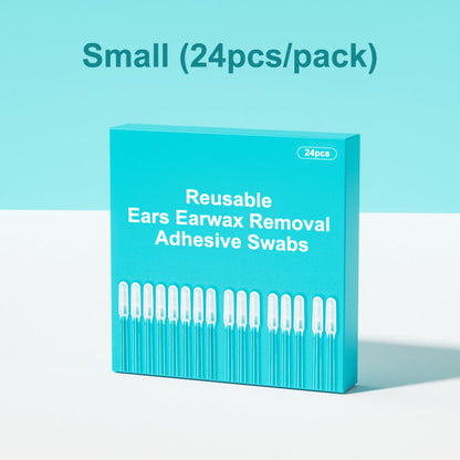 🔥2025 HOT SALE🔥Reusable Earwax Removal Adhesive Swabs